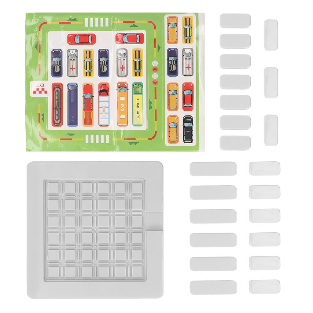 Slide Puzzle Game Logic Thinking Training Car Parking Lot Maze Brain Teaser Game Challenges Slide Bo