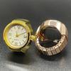 Ring Watch Fashion Square Ring Shape Watch Personality Creative Retro Style Ring Electronic Watch