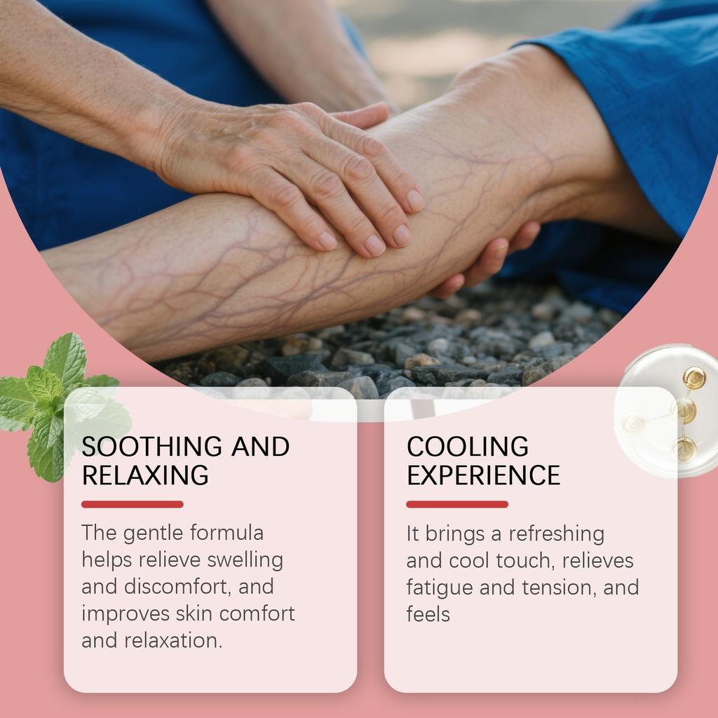 Edema Gel Relief Edema Gel Improves Tightness And Is Suitable For Discomfort From Prolonged Sitting Red Vine Fluid Relief Edema Gel