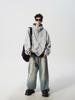 Men's Winter Heavyweight Fleece-Lined Deconstructed Patchwork Hoodie – Streetwear Trend