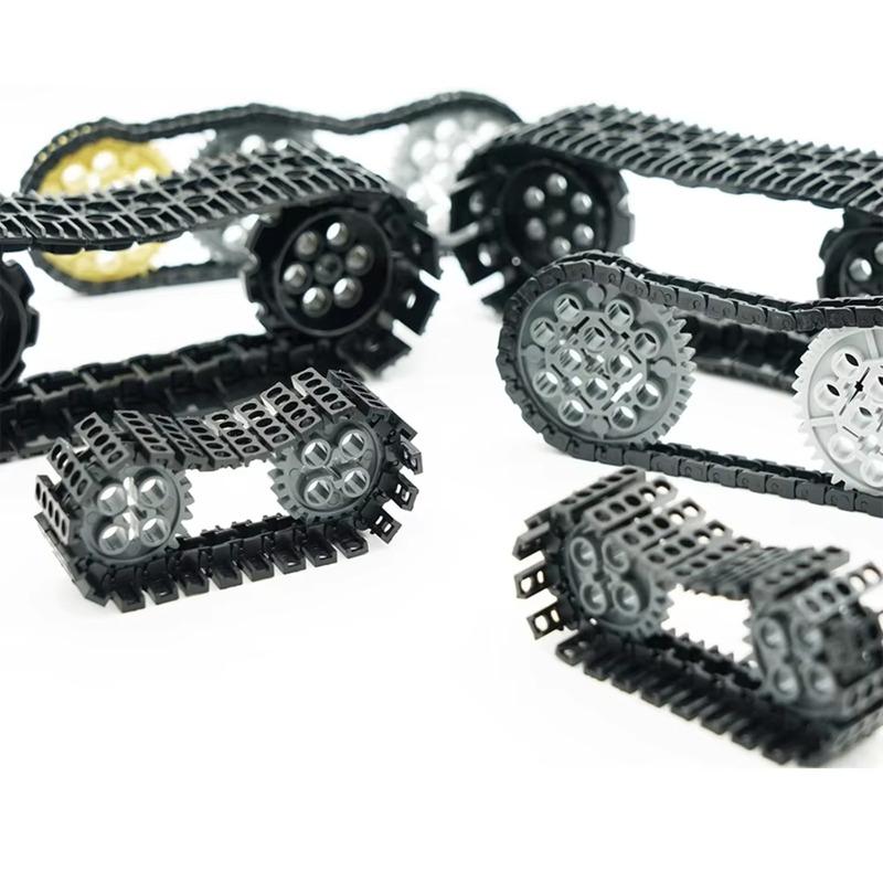 768 Teile Technisches Bauteile-Set mit Zahnrädern Achsen Rädern für MOC Auto Roboter Modelle STEM Spielzeug