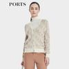 PORTS Women's V-Neck Knit Cardigan