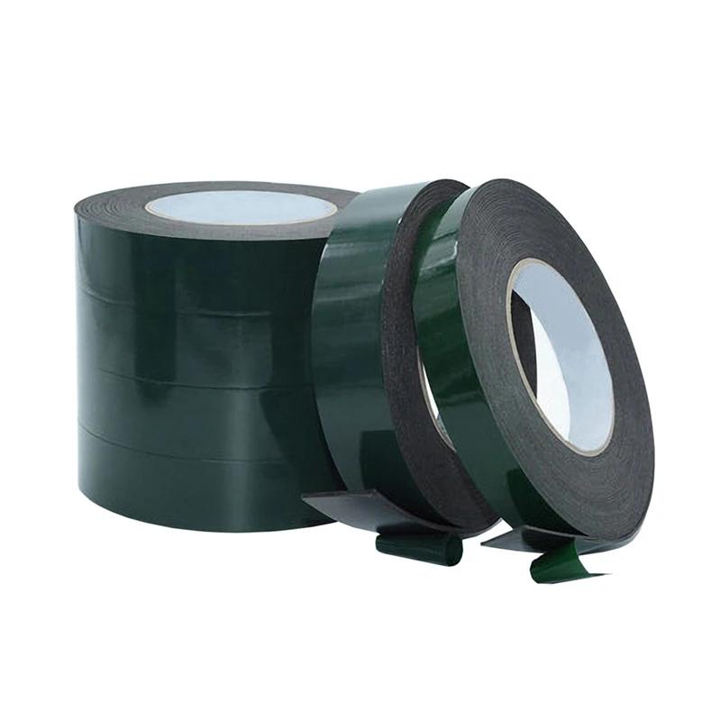 50M 1MM Thick Double Sided Tape Strong Adhesive Black Foam Tape For Cell Phone Repair Gasket Screen PCB Dust Proof Tape