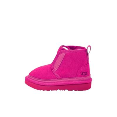 Neumel Comfortable Versatile Non-Slip Wear-Resistant Breathable Snow Boots Kids Boots Purple 1121037T-RSPS