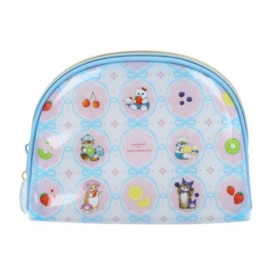 Sunstar Stationery Personnage Sanrio mofusand x Sanrio S2331993 Trousse, Transparente, Fruit,