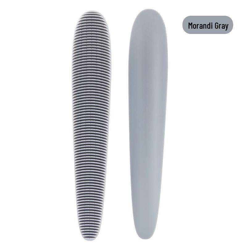Pet Cat Tongue Massage Comb - Licking Fur & Detangling Needle Brush серый