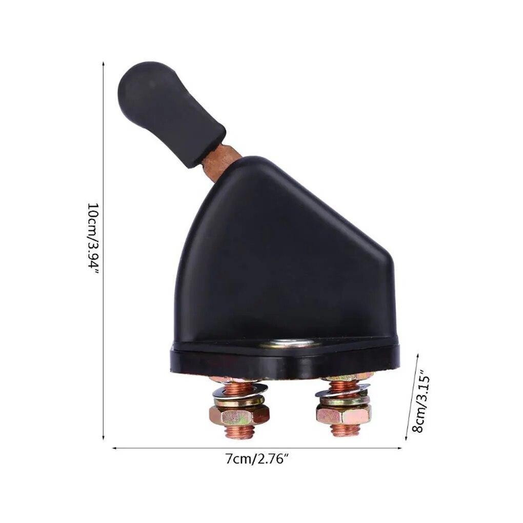 300A 12V 24V Battery Disconnecter Car Power Switches Disconnect Isolator Cut-off Rotary Key Button Switch for Auto