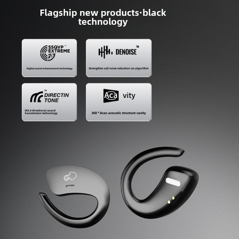 OWS Open Wireless Bluetooth Headset TWS Bone Conduction Running Without Ear