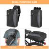 2 in 1 Bicycle Trunk Bag Casual Chest Sling Pack Bag Cycle Bike Rear Rack Carrier Bag Pannier