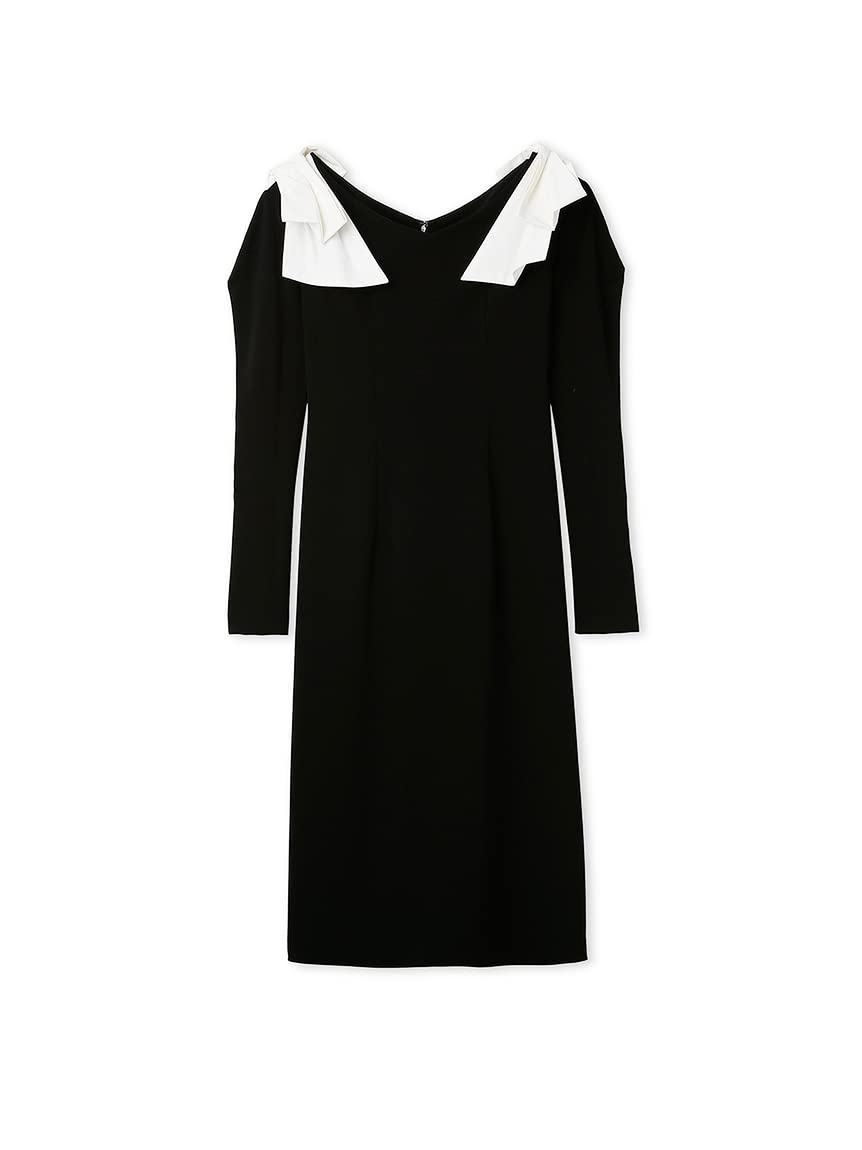 

Taffeta Ribbon Tight Dress FWFO224508 BLK 1 [Frey ID] Women s чёрный