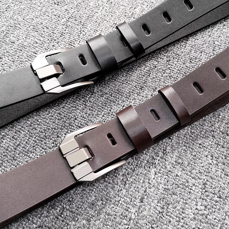 Men's Retro Vegetable-Tanned Leather Belt – Stylish Accessory for Jeans and Suits