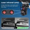6MP Outdoor Solar Street Light Camera, 20X Zoom, Full Color Night Vision, PTZ, Dual Picture
