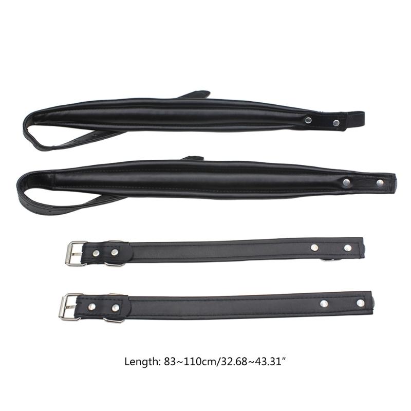 Foldable Leather Strap Durable & Stylish Accordion Harness Versatile Leather Strap Adjustable Strap for Accordion Guitar