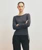 Malitteseupocheu Marithe Sport W Athleisure Long Sleeve Charcoal