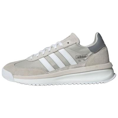 Originals Sl 72 Rtn Stoff Leder Vielseitig Bequem Langlebig Low-Top Lifestyle Freizeitschuhe Unisex Freizeitschuhe Hellgrau JR8765