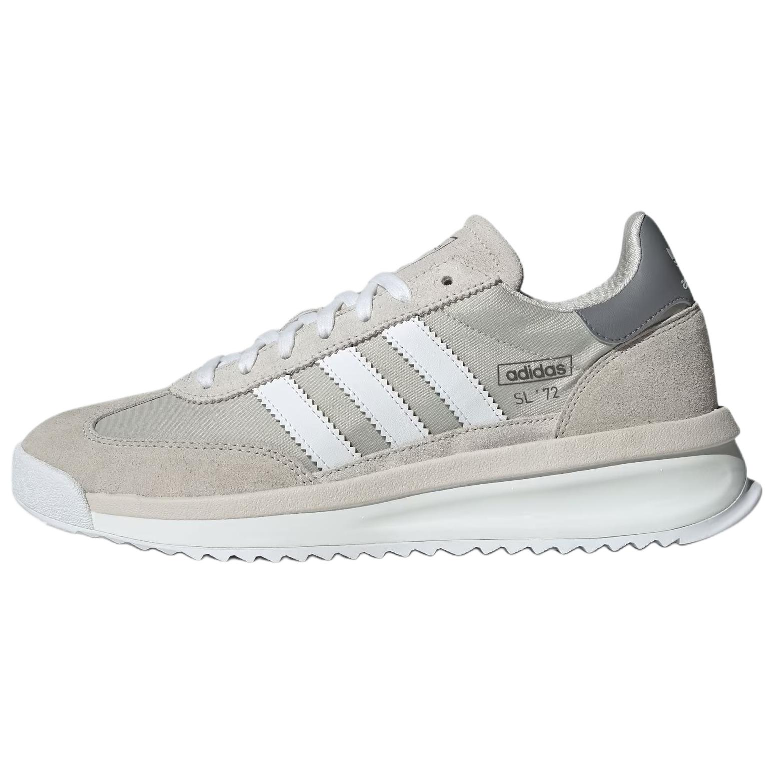 

Adidas Originals SL 72 RTN Abrasion Resistant Low Top Casual Shoes Unisex Light Gray Sneakers JR8765 41⅓