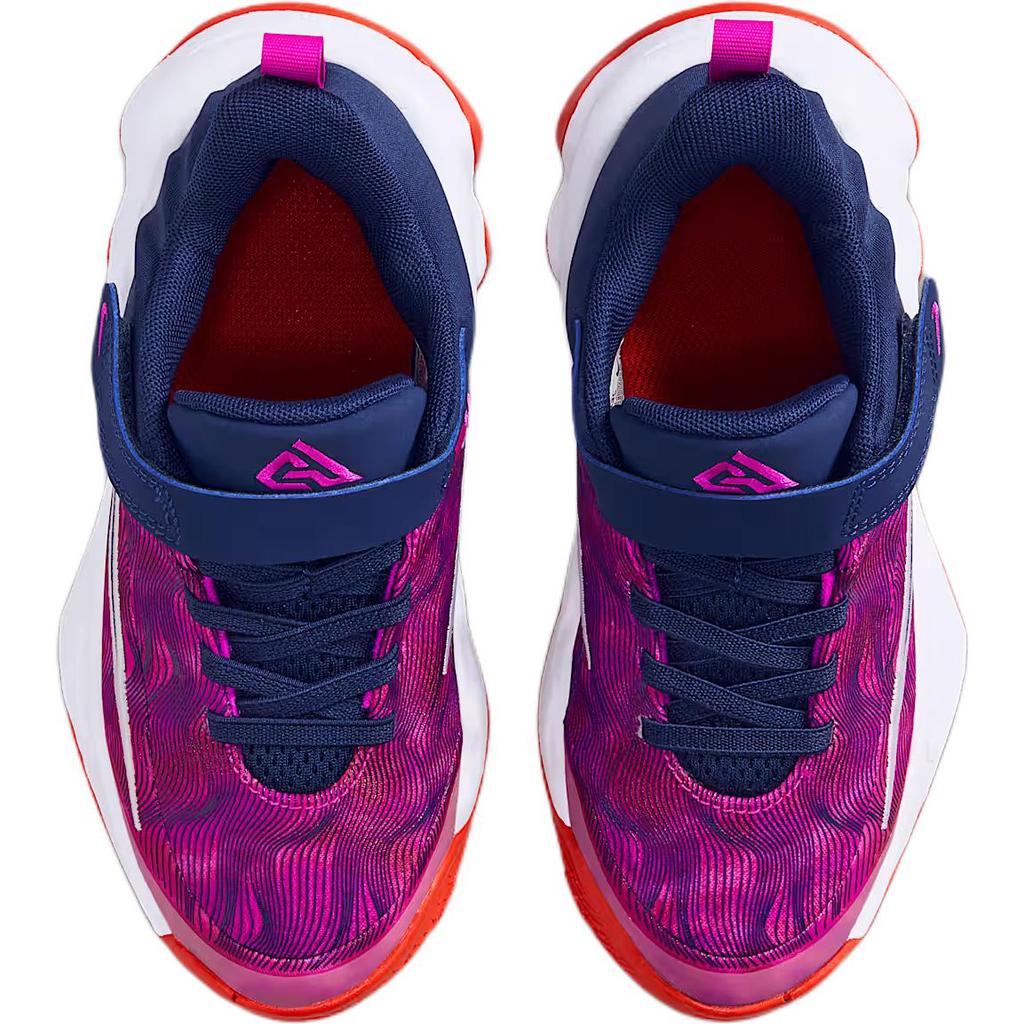 Nike Giannis Immortality 4 SE PS Picante Red Midnight Navy Kids Sneakers IH7663-600