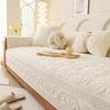 Cream Wind Style Cushion Modern Simple Sofa Cover Pure Cotton Non-slip Four Seasons Universal Sofa Cushion Cover Cloth Towel