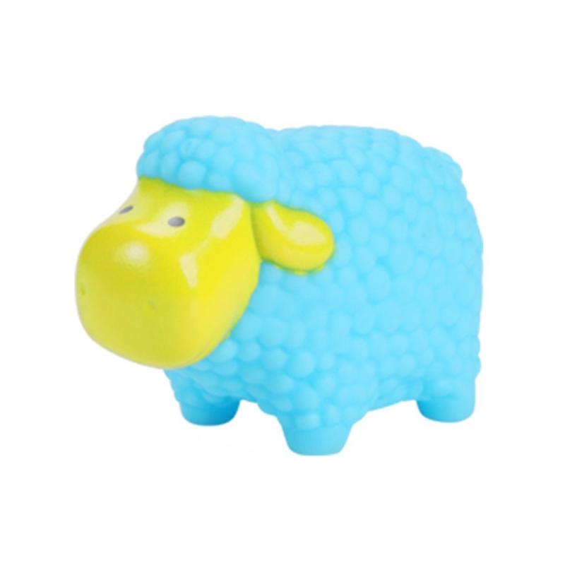 Rubber Cartoon Animal Baby Bath Toy Floating Squeeze Animal Water Squirting Toy With Sprays Design For Toddler Bathing