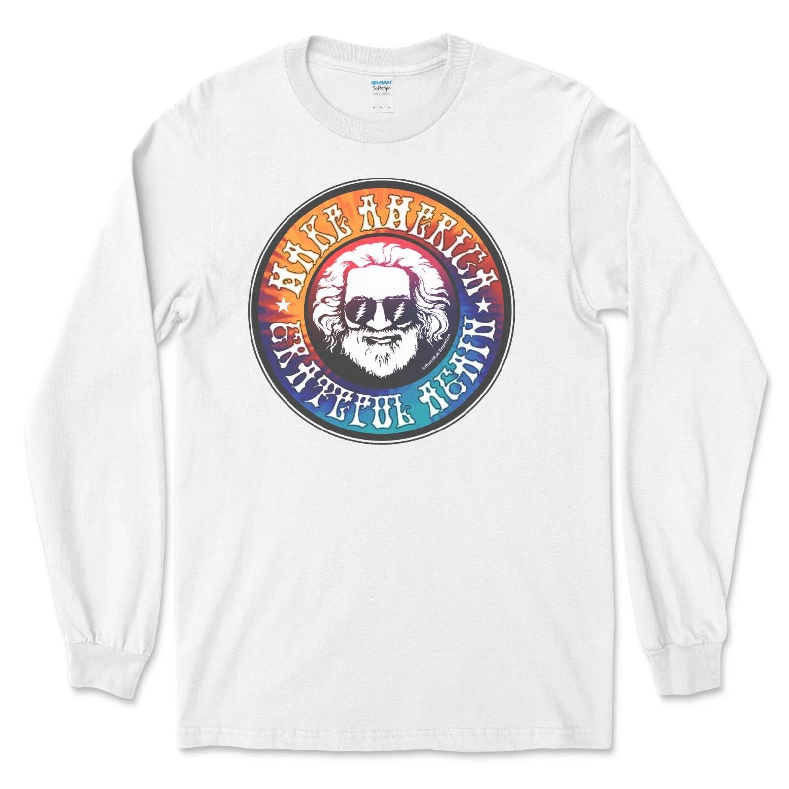 Tye-Dye MAGA LS_ Garcia _Make America Grateful Again. USA XXXL