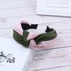 Fabric headband female Yiwu headdress jewelry autumn and winter feeling wide edge versatile high skull top headband hairpin