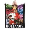 Hollanov Horká Rivalita Ilya A Shane Deky Fleece Jaro Podzim Prodyšné Teplé Přehozy na Postel Pohovku Přehozy