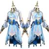 Genshin Impact Nilou Sumeru Costume Cosplay Parrucca Rossa Donna Abiti Blu Vestiti Anime per Halloween Festa di Carnevale