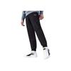 Li Ning Badminton Series Logo Sports Comfortable Fleece Cuffed Casual Pants Men Bottoms Black AKLUE51-1