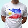 Philippines Flag White Kids Boys T-Shirt Modern Filipino Top Gift S S Kids Size
