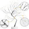 108 LED Tabletop Bonsai Tree Lights With Remote Night Light Shimmer Tree Lamp For Christmas Valentine's Home Decoration New 2025