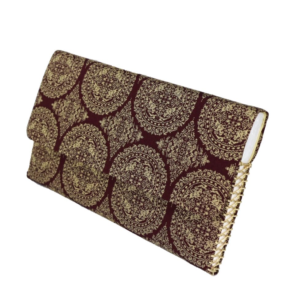 Cloth Kaishi Tenpyo Hunting Pattern Tatsumura Tatsumura Art Tea Utensils Three-fold Scissors, Paper, Brocade, Split, Textiles,