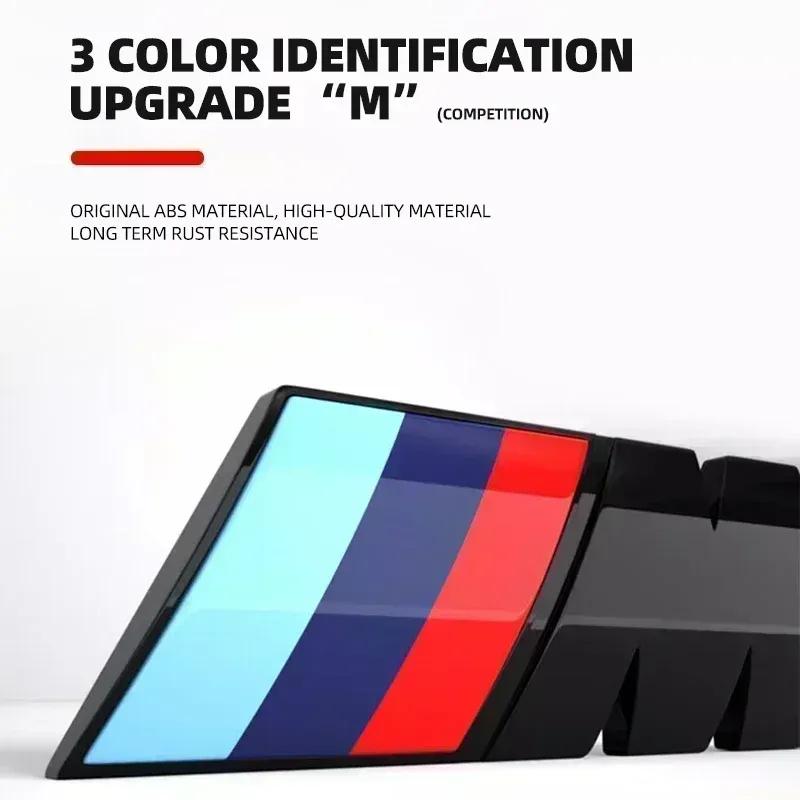 ABS Chrom Auto Heck Kofferraum Emblem Aufkleber Styling Power Wettbewerb für BMW M M1 M2 M3 M4 M5 M6 M7 X7M X2M X3M X4M X5M X6M