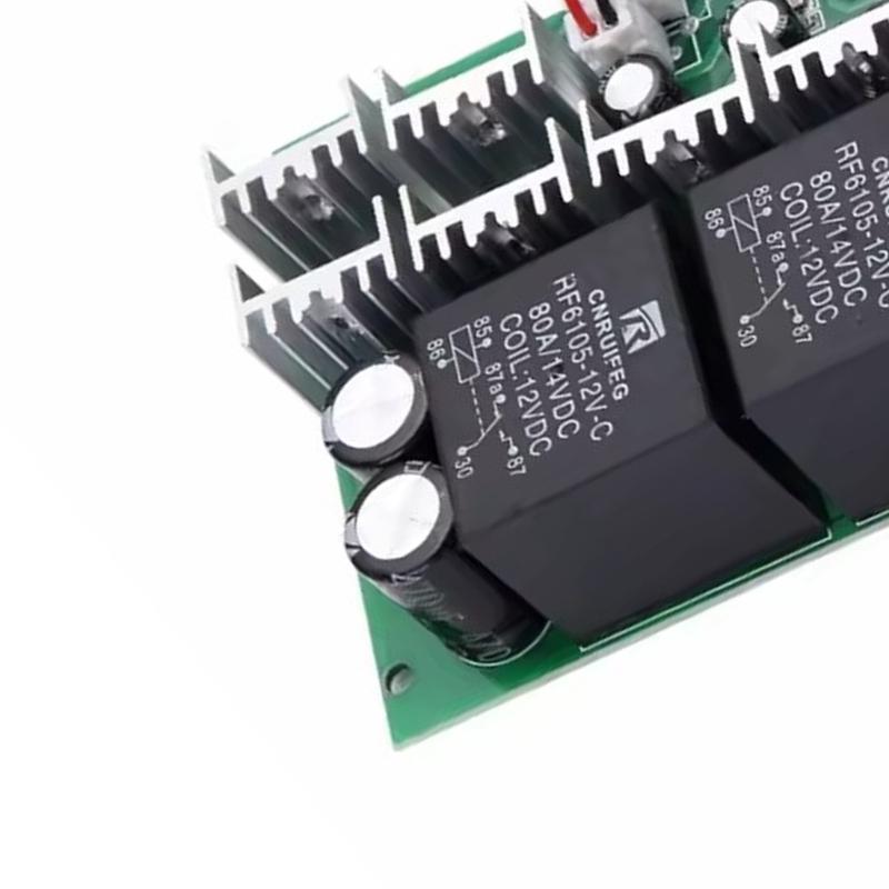 40A 2000W Motor Driver Controller Module With Linear Potentiometer Speed Regulation 10-50V Forward Reverse Function