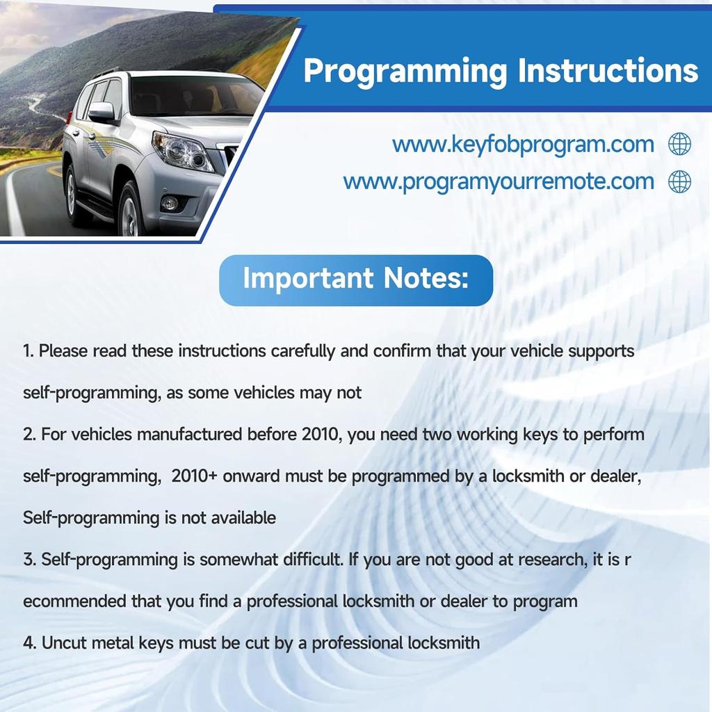 Key Fob Replacement Fits for Chrysler 300 Magnum 2005 2006 2007 Aspen 2005-2009 Charger 2006-2007 Durango 2006-2009 Jeep Commander 2006-2007 Grand