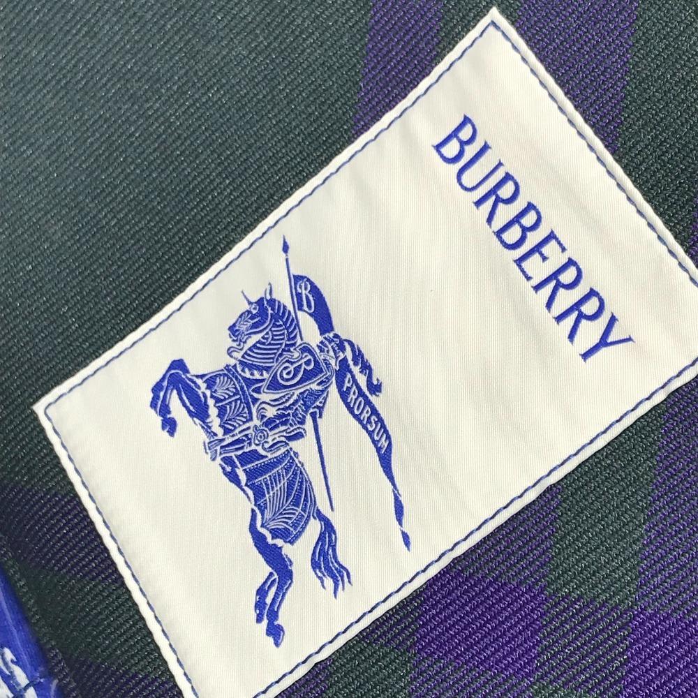 BURBERRY 8079639 EKD logo Bag Shoulder Bag Tote Bag Vinyl clear/blue