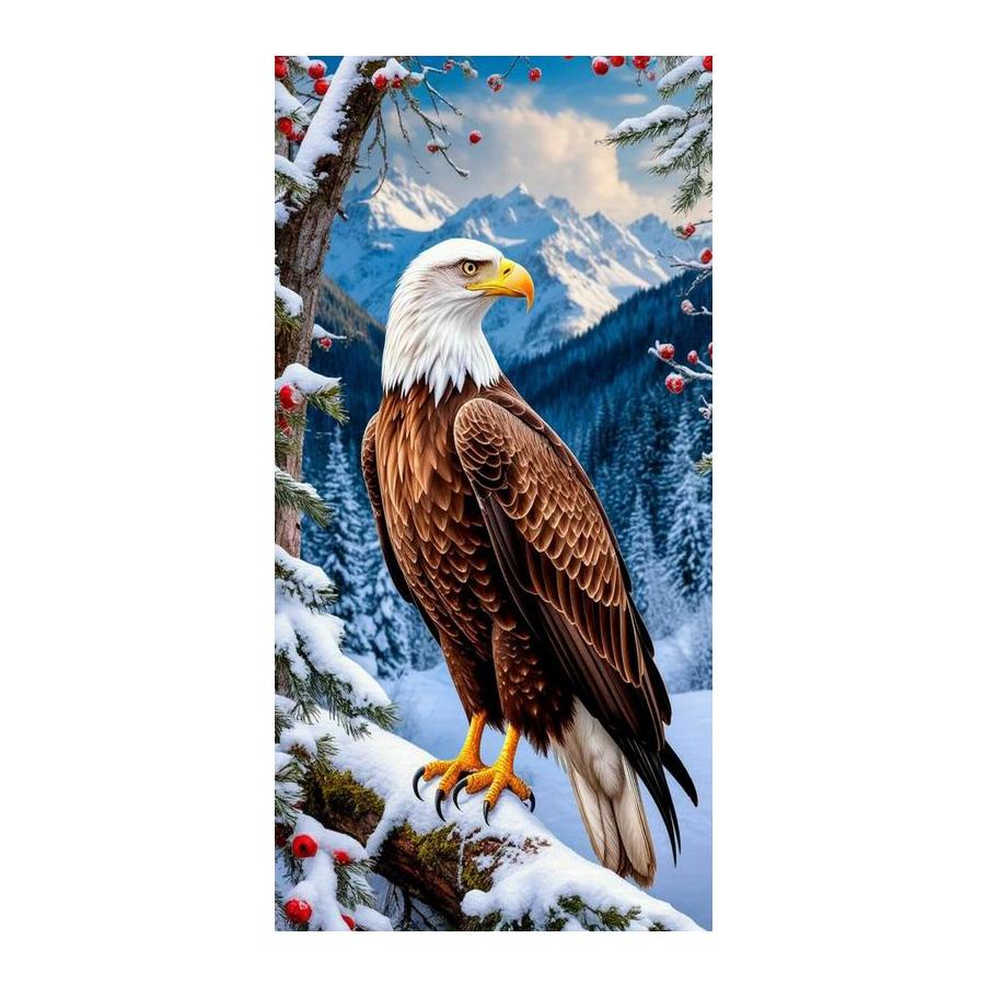 Diy Diamond Painting New Collection Eagle Full Square Round Drill Rhinestone Embroidery Animal Birds Mosaic Cross Stitch Kits Wall Decor