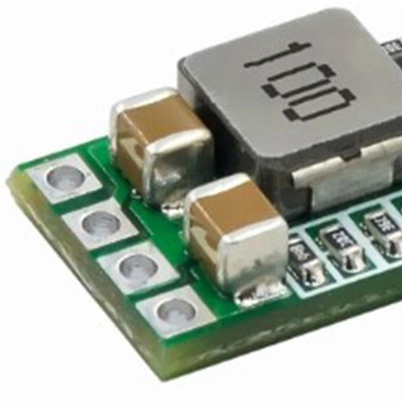 Mini DCVoltage Regulator Module 4.5-24V Input to 5V 3A Output Voltages BuckConverters Board with Adjustable Setting