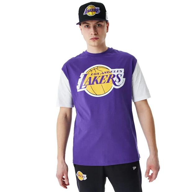 

New Era Футболка с коротким рукавом Los Angeles Lakers NBA Color Insert L