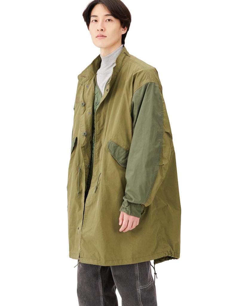 Alpha Industries Coat with Color TA1679 Men's M-65 Liner, Mix,