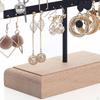 Earrings Organizer Dangling Holder Gift for Mom 3 Tiers Ear Studs Jewelry Display