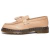 Dr. Martens Unisex Adrian Tassel Loafer Carrara Beige Leather Slip On Shoes 30686250