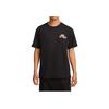 Nike Basketball Print Casual Loose Sport Short Sleeve T-Shirt Men Tops Black FJ2324-010