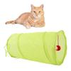 Cat Tunnel Foldable Polyester Interactive Tunnel Toy with Hanging   for Cats Rabbits Puppies