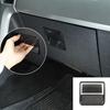 Co-pilot Storage Box Handle Decor Cover Trim Bezels for Ford F150 2009-14 Carbon