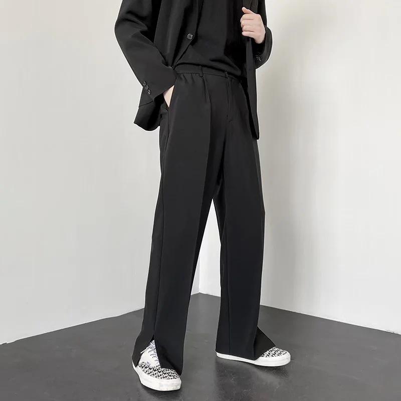 Men's Casual Loose Fit Nine-Point Suit Pants - 2022 Spring/Autumn Collection