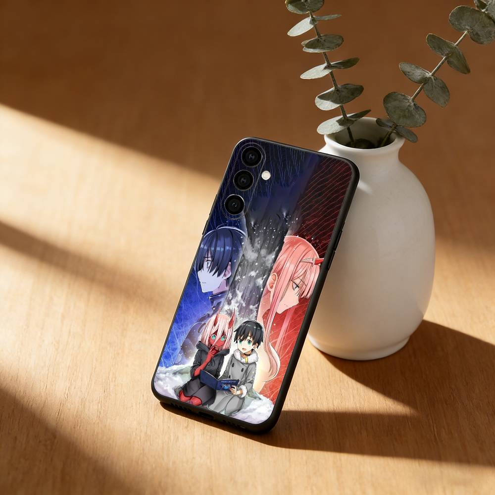 

D-Darling in the FranXX Phone Case For Samsung Galaxy A91,80,73,72 ,71,53,52,32 ,31,22,21s,20,Soft Black Case Samsung a31