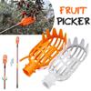 1PC Fruit Picking Tool Greenhouse Plastic Fruit Picker Catcher Farm Garden Picking