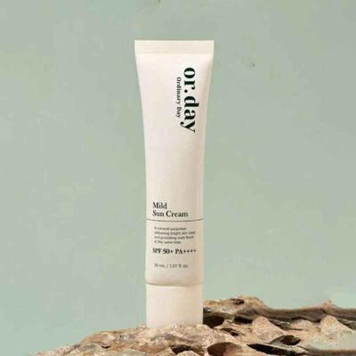 Or.day Jemný opalovací krém 30 ml SPF50+ PA++++, Fyzikální opalovací krém, KBeauty, Korejská kosmetika, vzorek