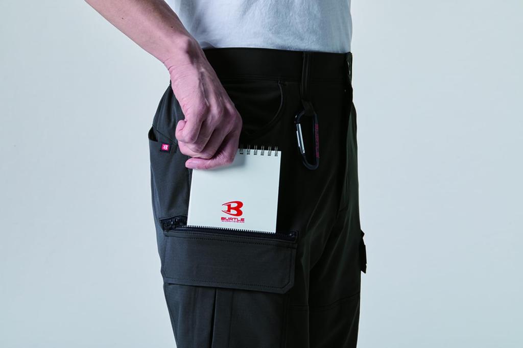 BURTLE Cargo Pants (Unisex) for Spring/Summer, Storm Gray, 1902 53, 6L