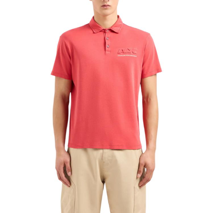 Armani Exchange AE SS24 Polo Shirt Men's 3DZFAA-ZJUAZ-45AM